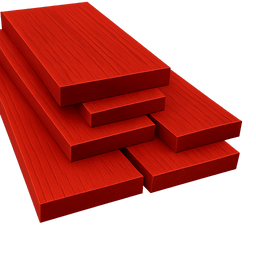 4/4 Burmese Padauk Rough Sawn Lumber - Kingma Lumber