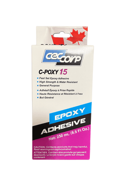 CEC C - Poxy 15 | Fast Set Epoxy Adhesive - Kingma Lumber