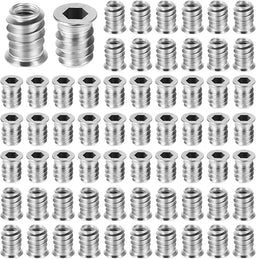 M6 x 15mm Threaded Inserts (500 - Pack) - Kingma Lumber