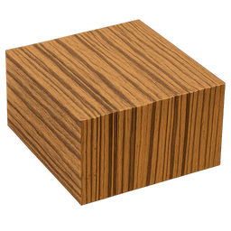 Zebrawood Bowl Blank - Kingma Lumber