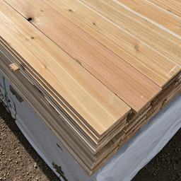 1" x 6" Cedar Fencing - 6' - Kingma Lumber Edmonton