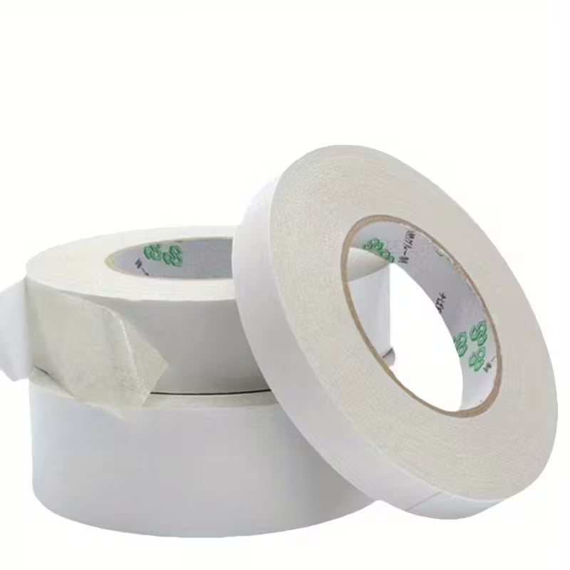 Heavy Duty Double Sided Template Tape 20mm x 50m – No Residue, High Viscosity, Tearable