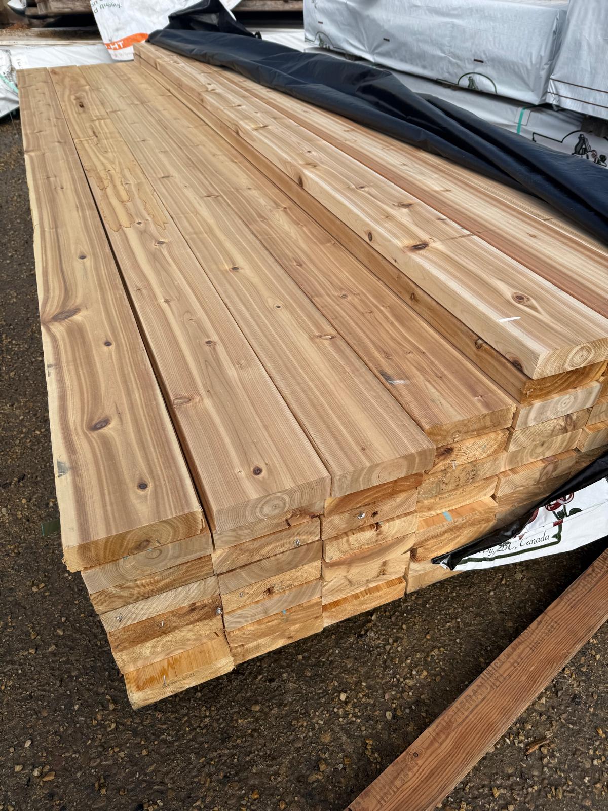 2"x4" Cedar - Kingma Lumber Edmonton