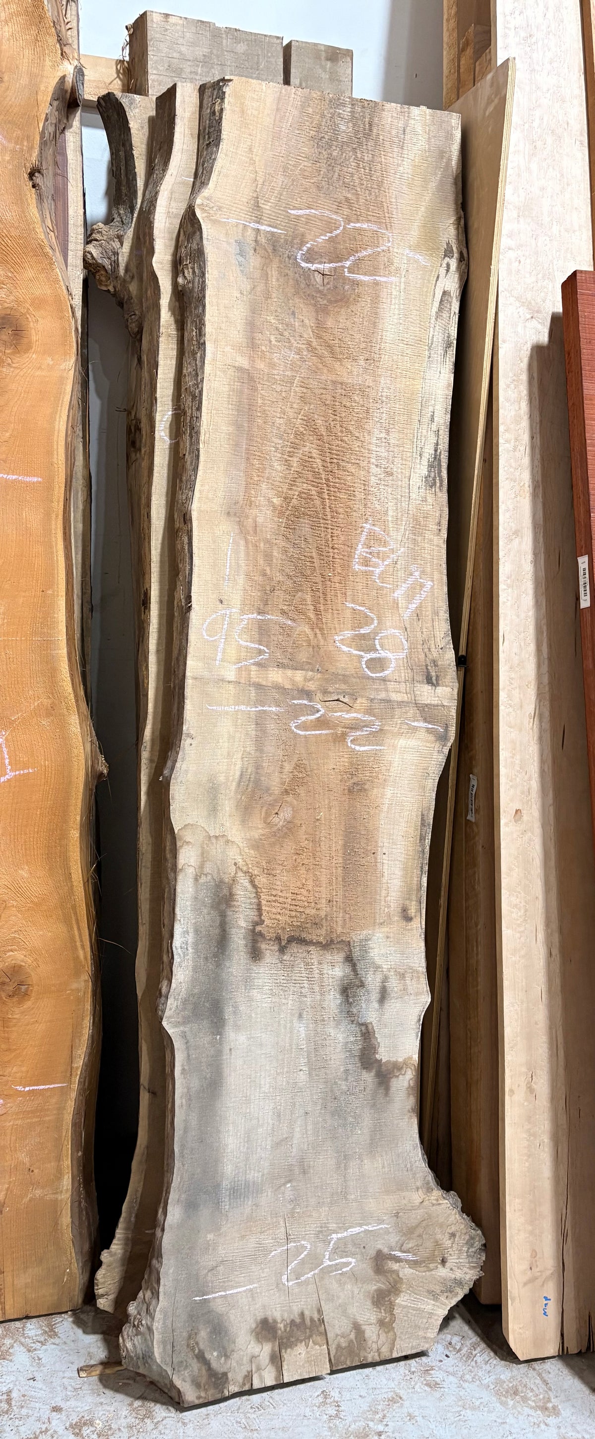 Big Leaf Maple Live Edge BLM28 (22-25x95x2)