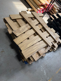 4/4 Afromosia Flat Rate Hardwood Board - African Teak - Kingma Lumber Edmonton