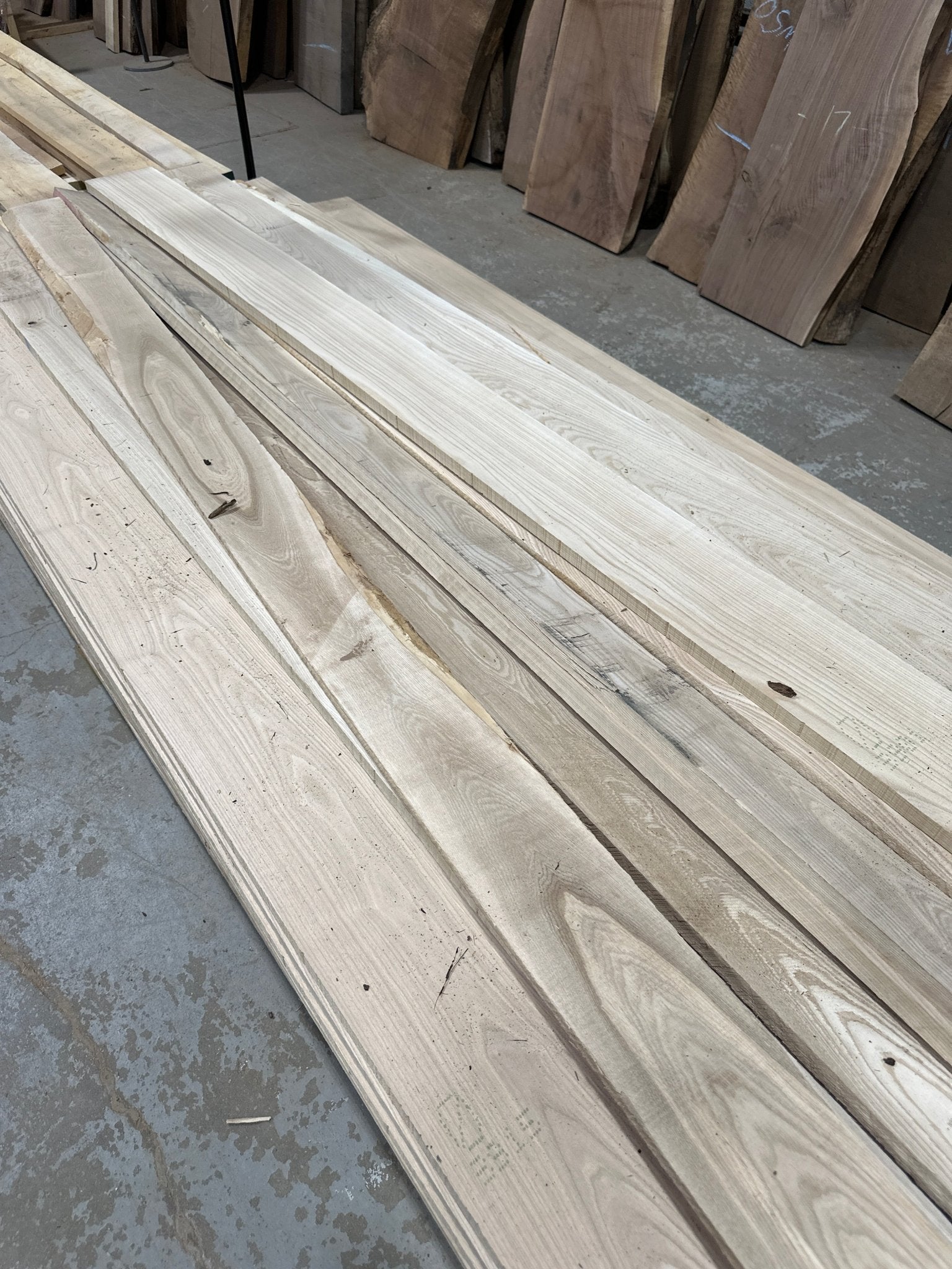4/4 Black Ash Rough Sawn Lumber - Rough Sawn Lumber - Kingma Lumber Edmonton