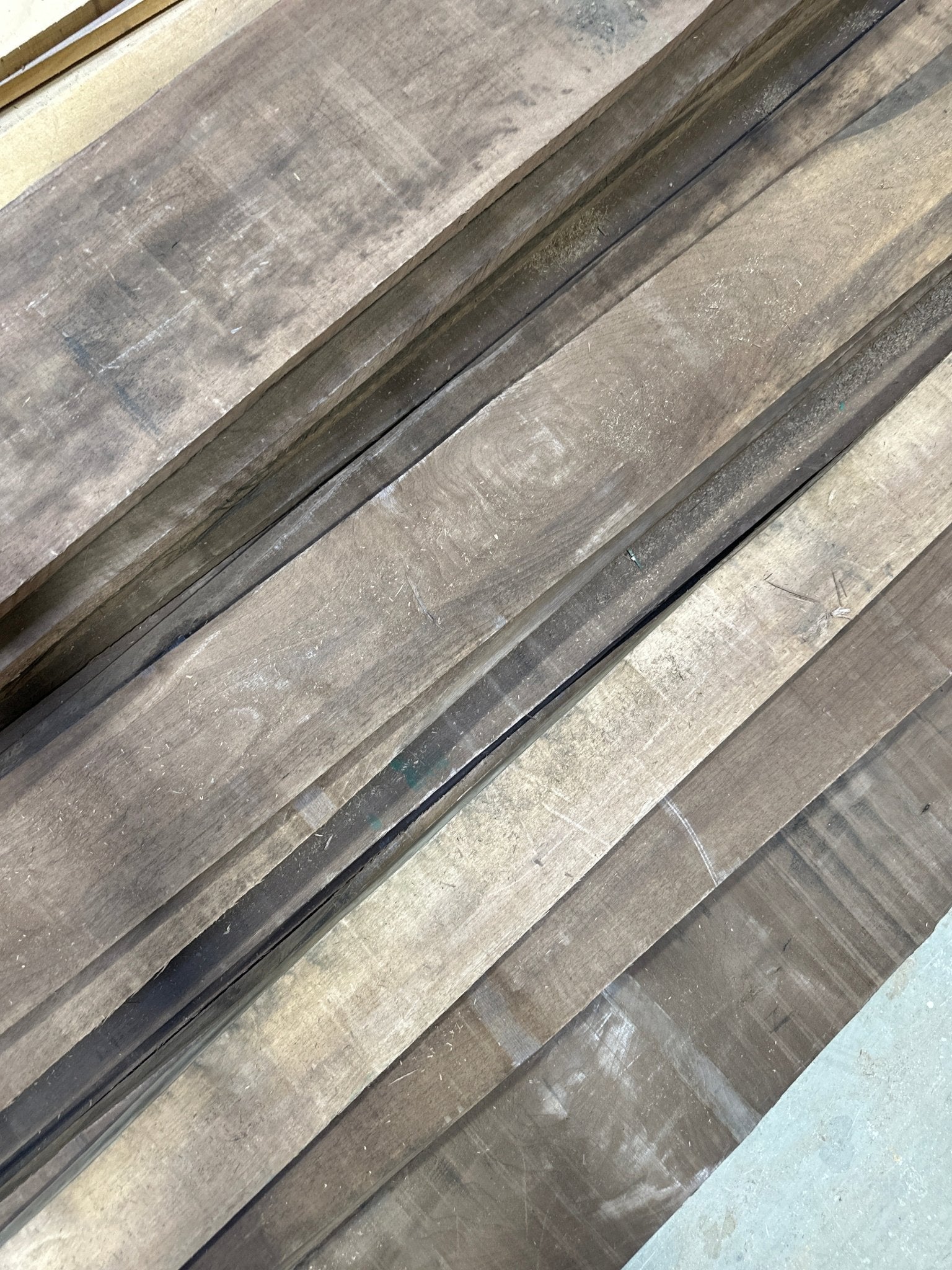4/4 Black Walnut Dimensional Lumber - Rough Sawn Lumber - Kingma Lumber Edmonton