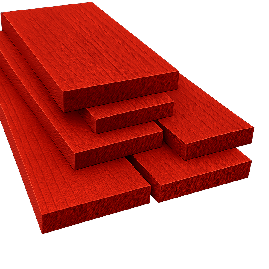 4/4 Burmese Padauk Rough Sawn Lumber - Kingma Lumber