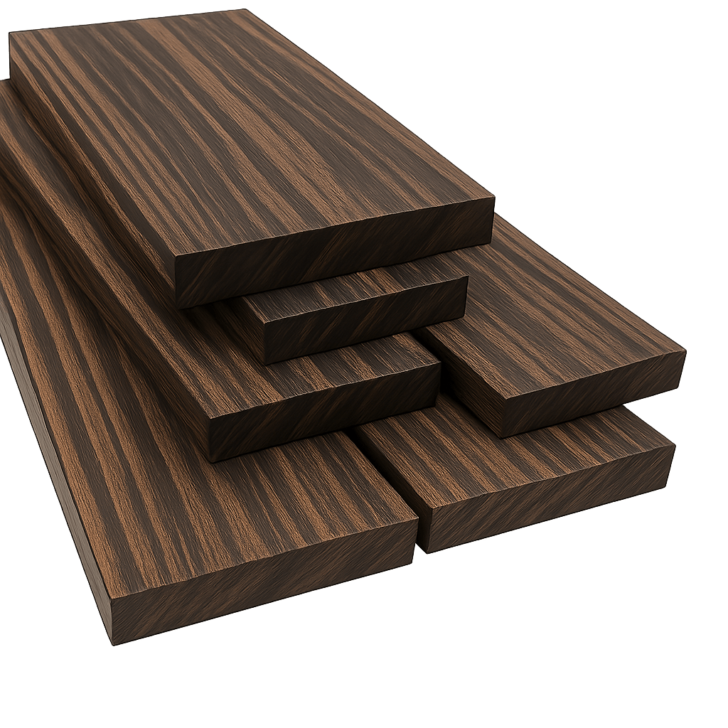 Makassar Ebony lumber by BDFT