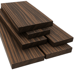 Makassar Ebony lumber by BDFT