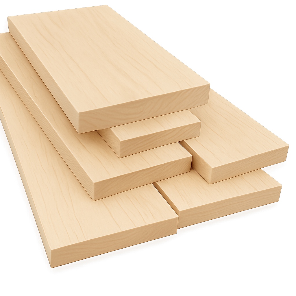 4/4 Maple Dimensional Flat Rate - Kingma Lumber