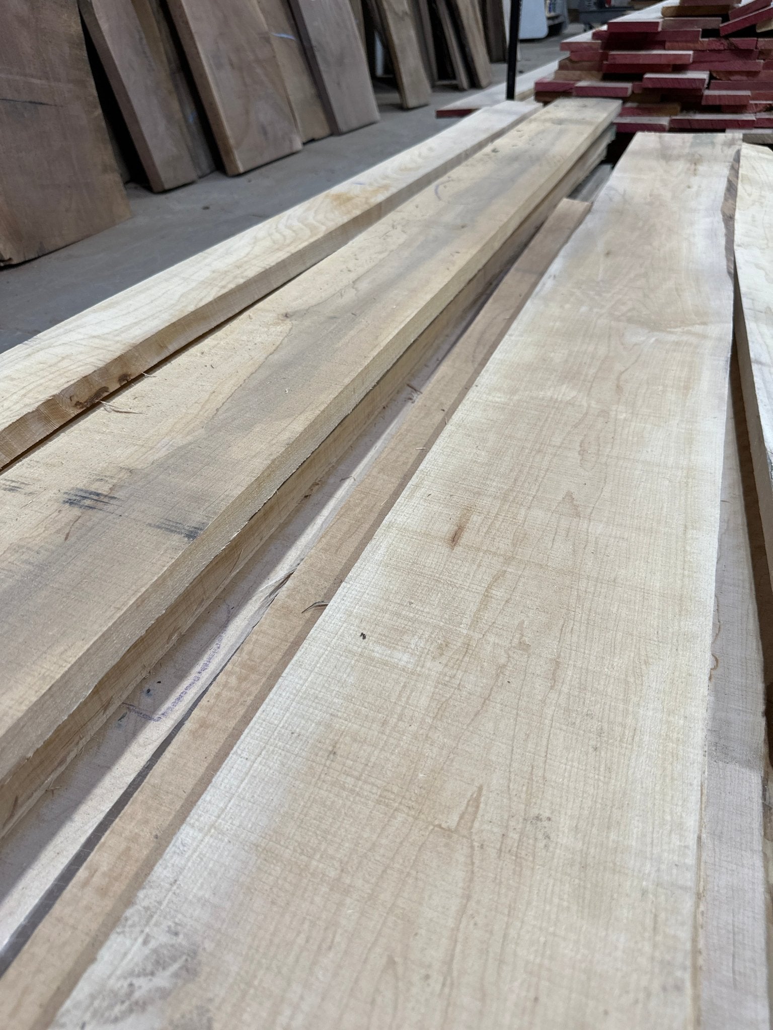4/4 Maple Dimensional Rough Sawn Lumber - Rough Sawn Lumber - Kingma Lumber Edmonton
