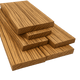 4/4 Zebra Wood Rough Sawn Lumber - Kingma Lumber