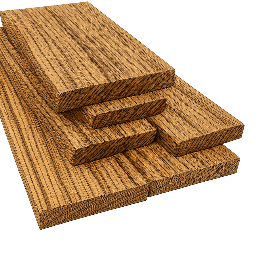 4/4 Zebra Wood Rough Sawn Lumber - Kingma Lumber