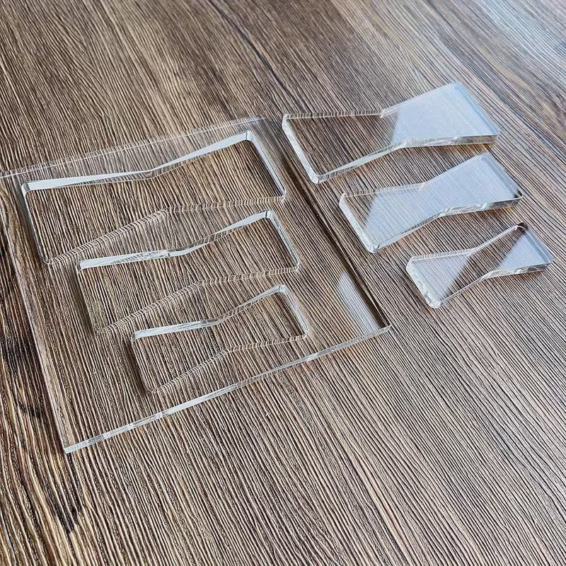 Acrylic Butterfly Router Template Set – Transparent Woodworking Carving Guide