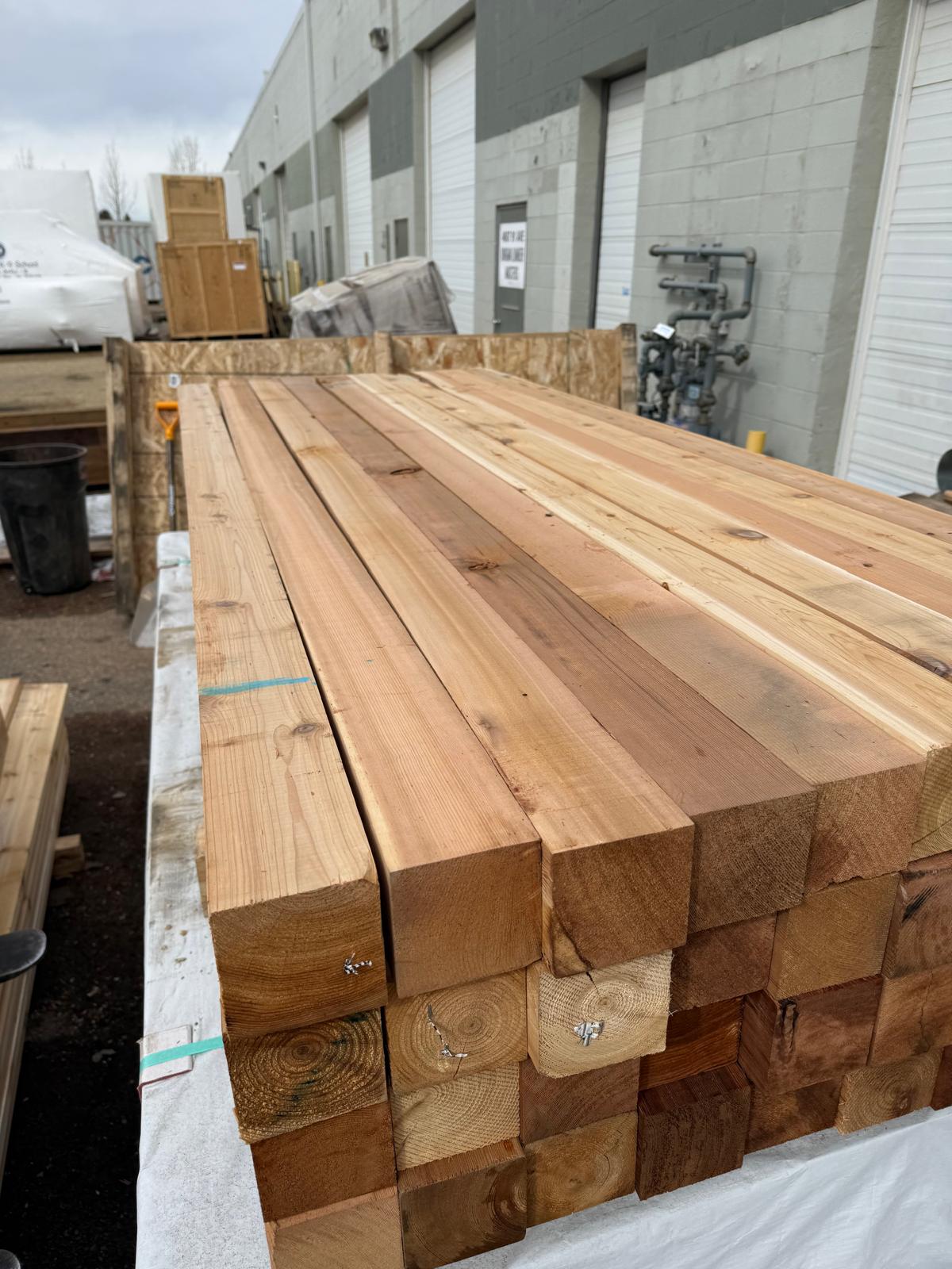 4x4 Cedar Posts - Kingma Lumber Edmonton