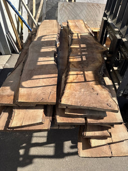 5/4 Live Edge Walnut Full Length (6-7’) - Kingma Lumber Edmonton