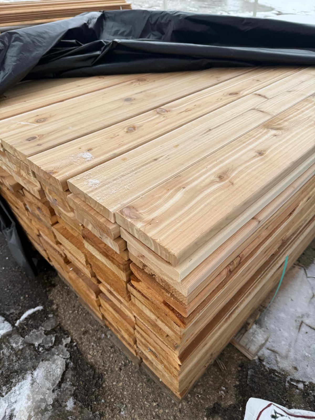 5/4"x6 Cedar Deck Boards - Kingma Lumber Edmonton