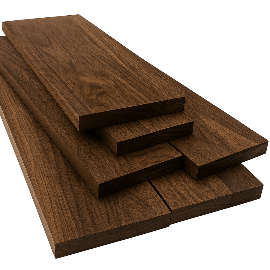 8/4 Black Walnut Dimensional Rough Sawn Lumber - Kingma Lumber