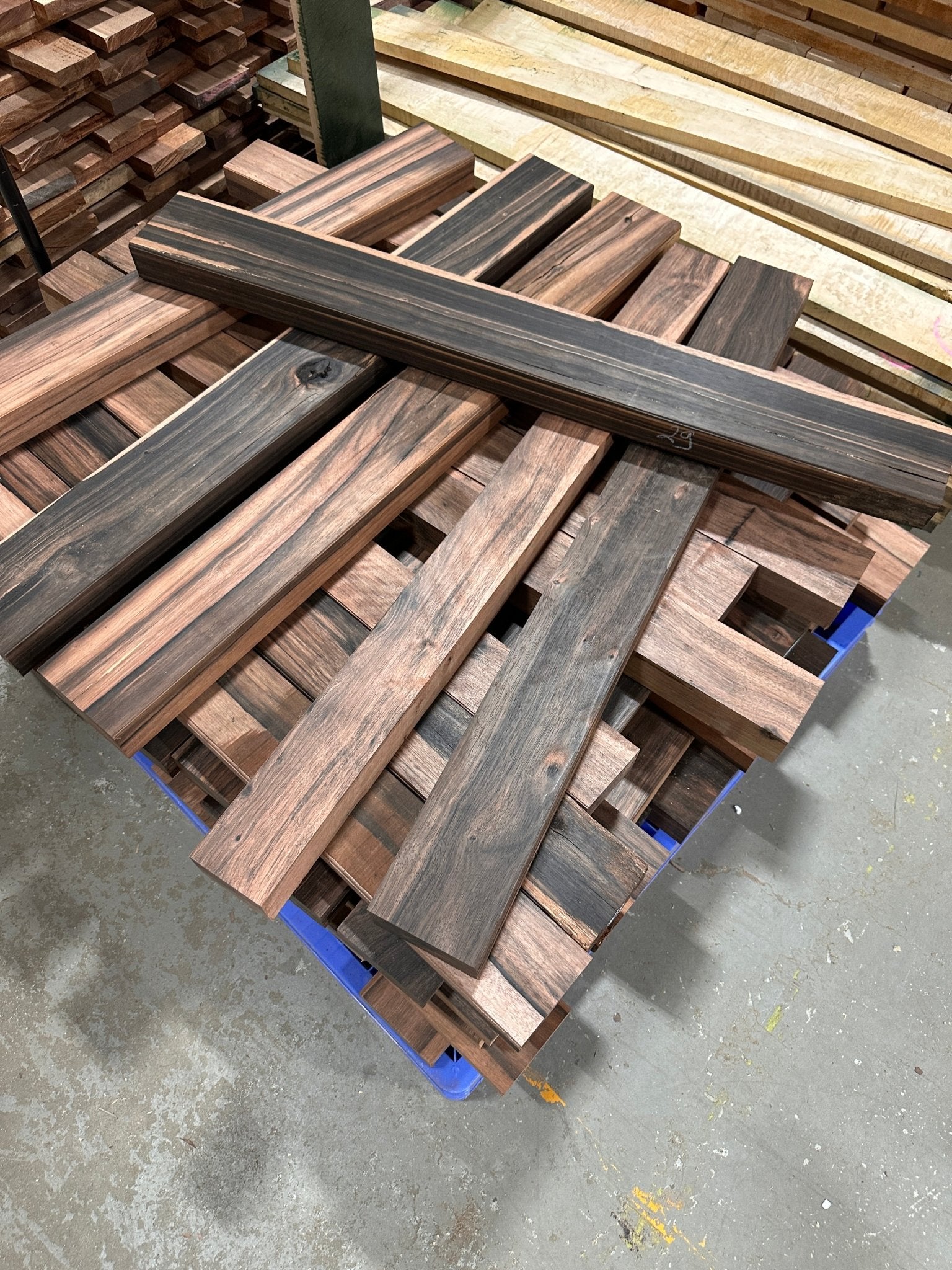 8/4 Ebony Flat Rate - Rough Sawn Lumber - Kingma Lumber Edmonton