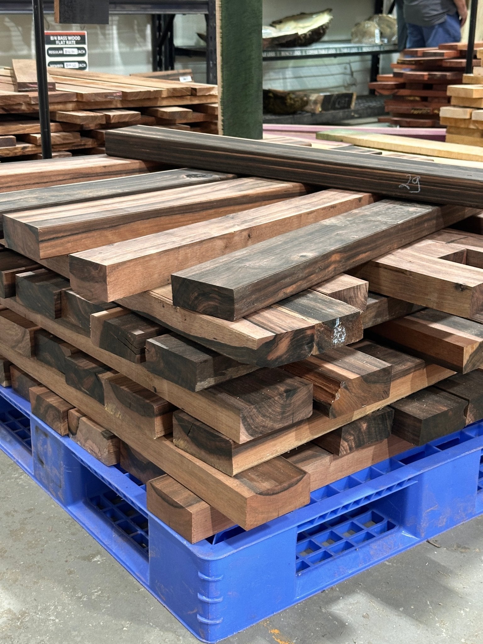 8/4 Ebony Flat Rate - Rough Sawn Lumber - Kingma Lumber Edmonton