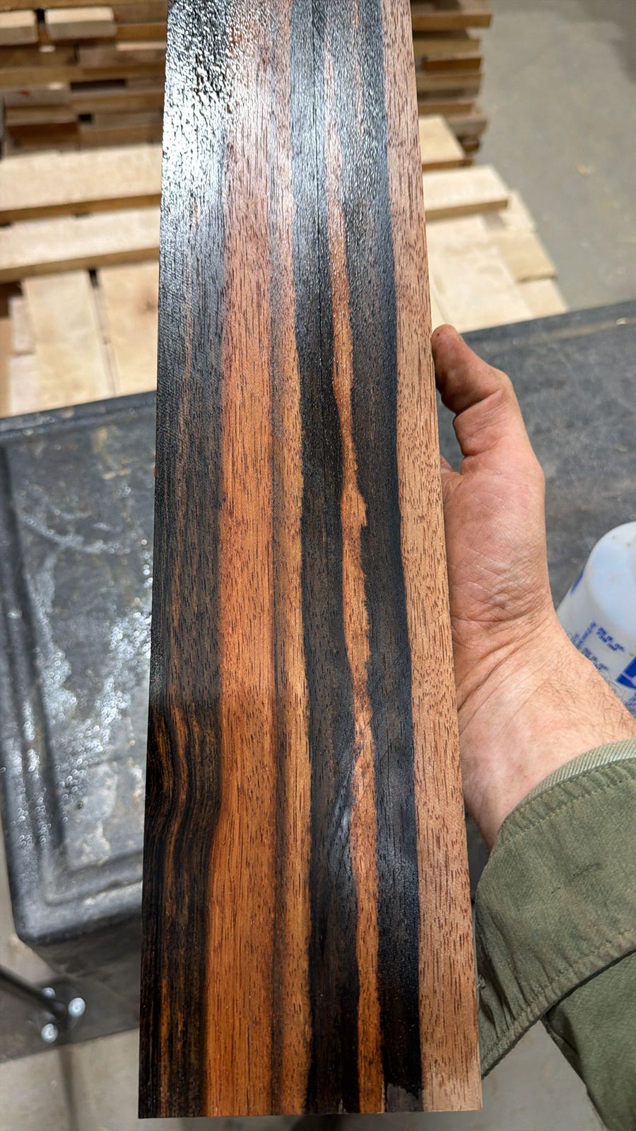 8/4 Macassar Ebony Rough Sawn Lumber - Rough Sawn Lumber - Kingma Lumber Edmonton