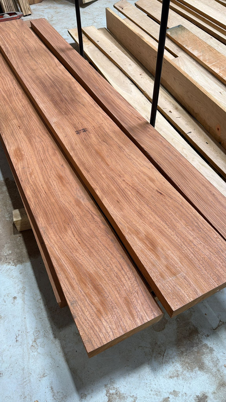 8/4 Red Zebrawood Rough Sawn Lumber - Rough Sawn Lumber - Kingma Lumber Edmonton
