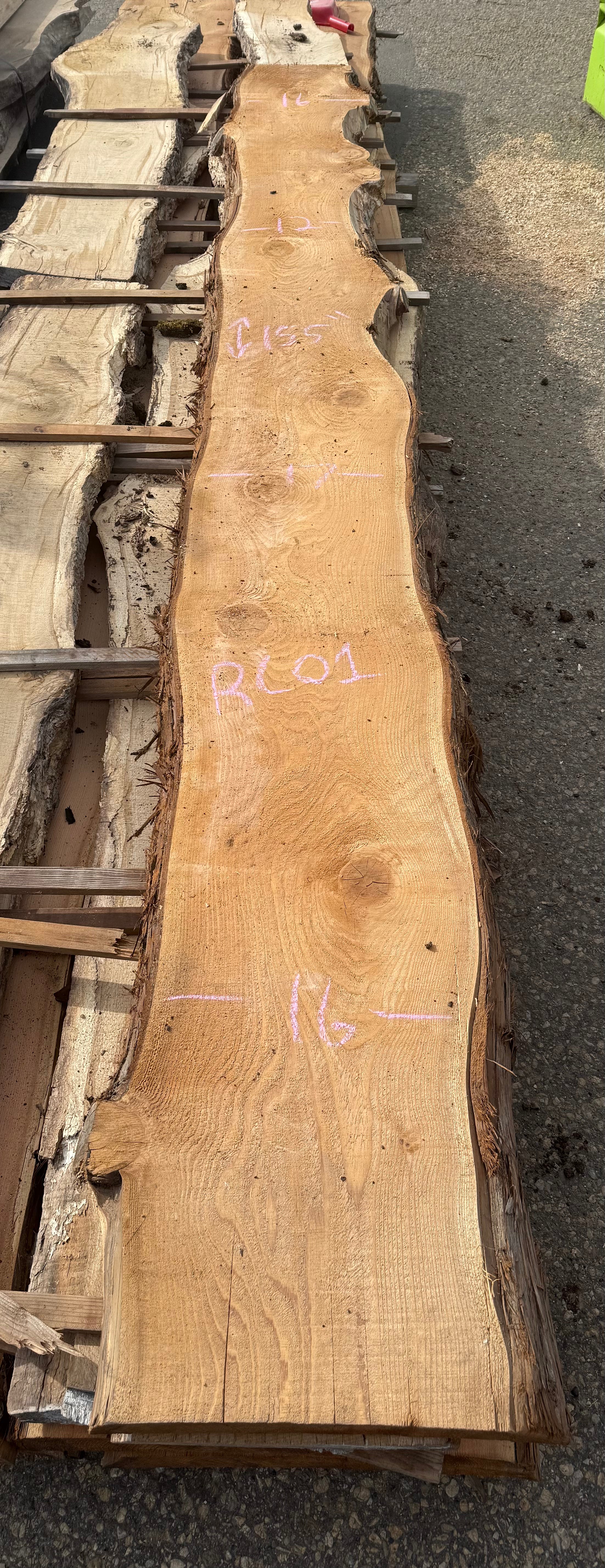 Red Cedar Live Edge RC01 12-17x155 8/4