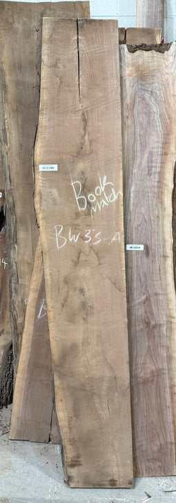 Black Walnut Live Edge Slab BW33-A