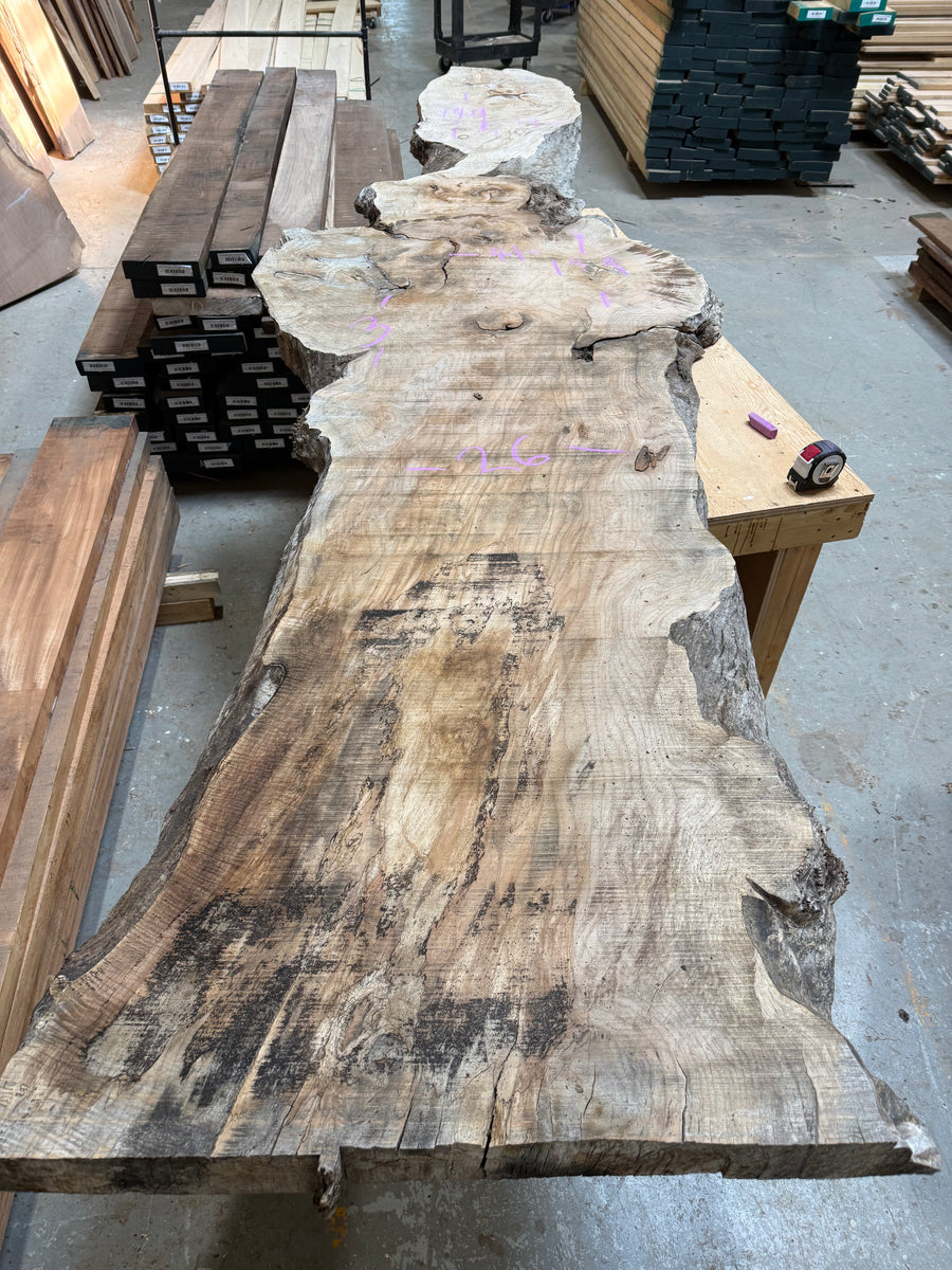 Big Leaf Maple Live Edge BLM13 19-41x149x3