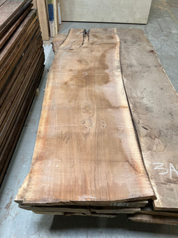 Black Walnut Live Edge Slab BWC111