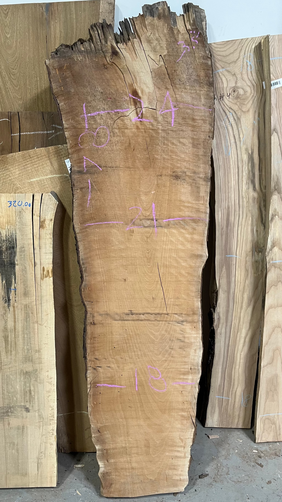 Arbutus Live Edge Slab AR04