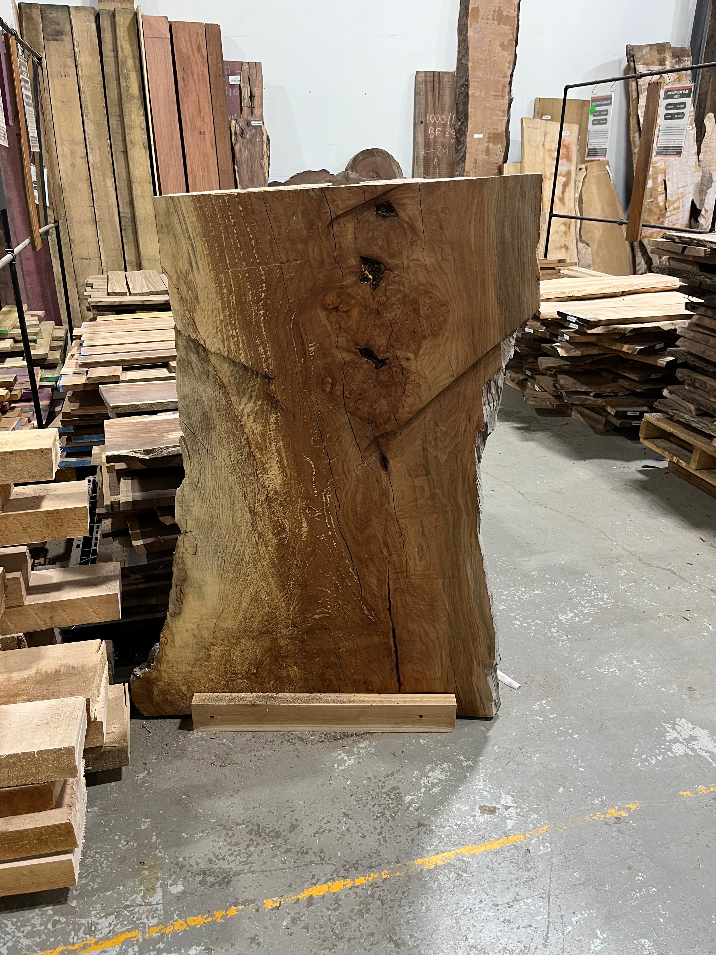 Curly Maple Live Edge CM11