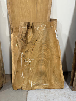 Blonde Mahogany Live Edge
