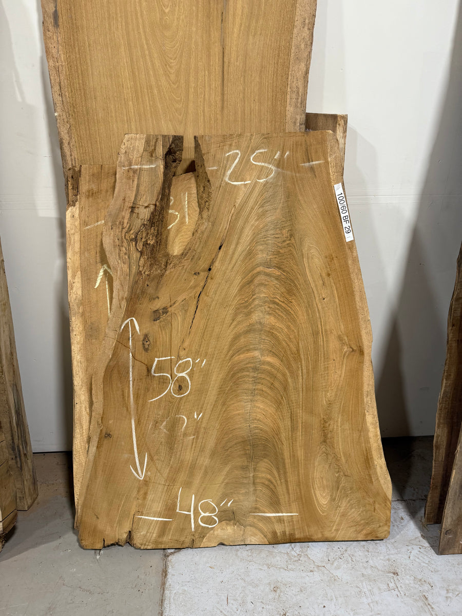 Blonde Mahogany Live Edge