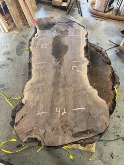 Grafted Claro Walnut Burl CLW02