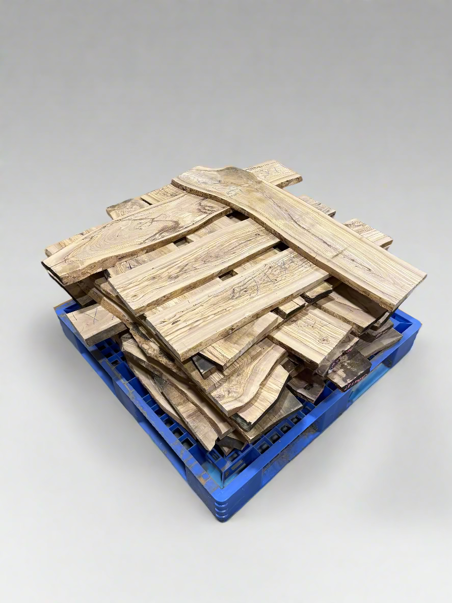 5/4 Olivewood Live Edge Flat Rate 30-45” Long and 7-11” Wide