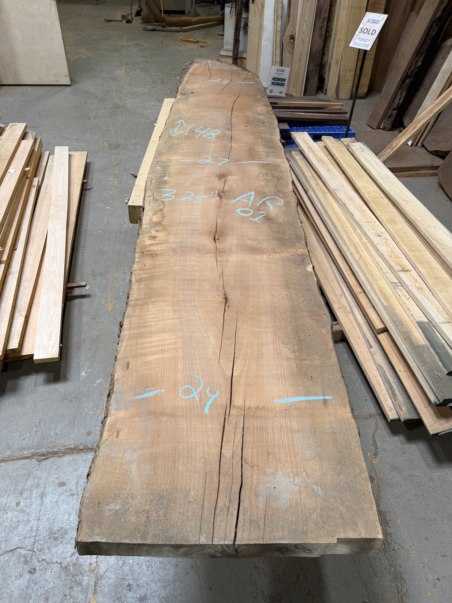 Arbutus Live Edge Slab AR01