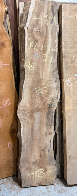 Big Leaf Maple Live Edge BLM31 15-20x98x3.5