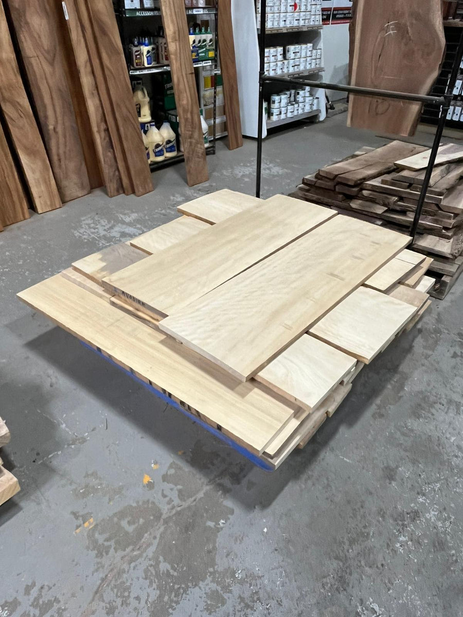 Avodire Flat Rate Hardwood Board - Rough Sawn Lumber - Kingma Lumber Edmonton