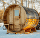 Barrel Sauna - Kingma Lumber Edmonton