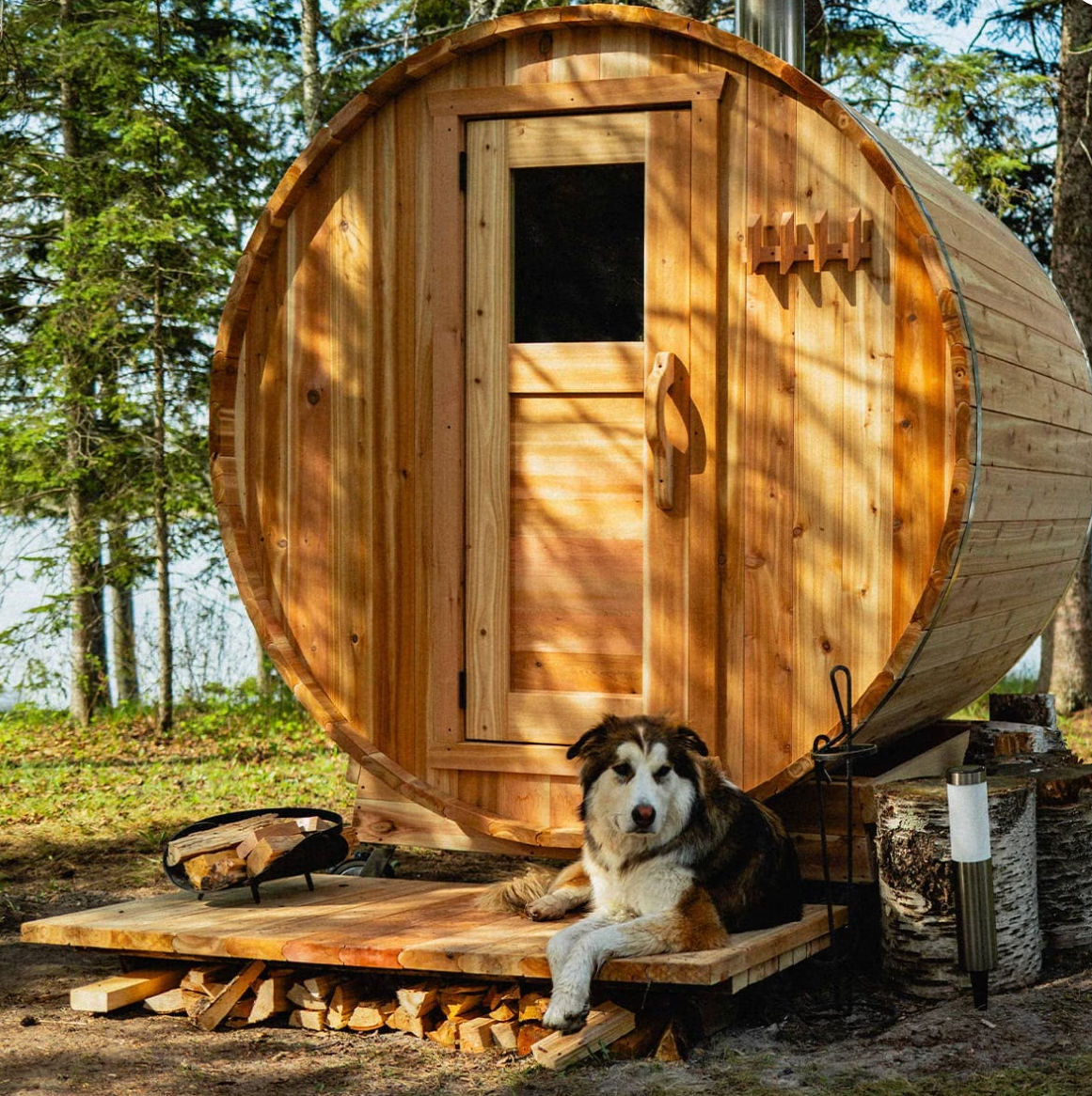 Barrel Sauna - Kingma Lumber Edmonton