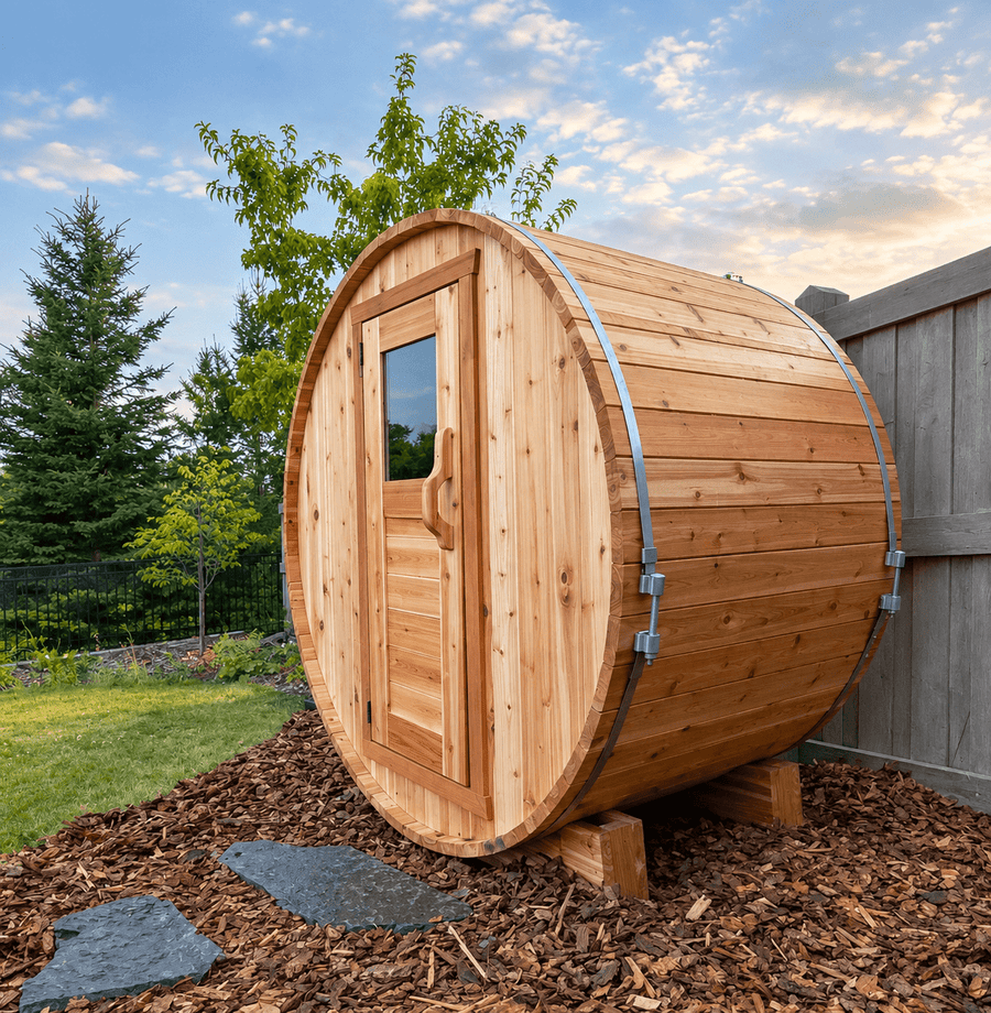 Barrel Sauna - Kingma Lumber Edmonton