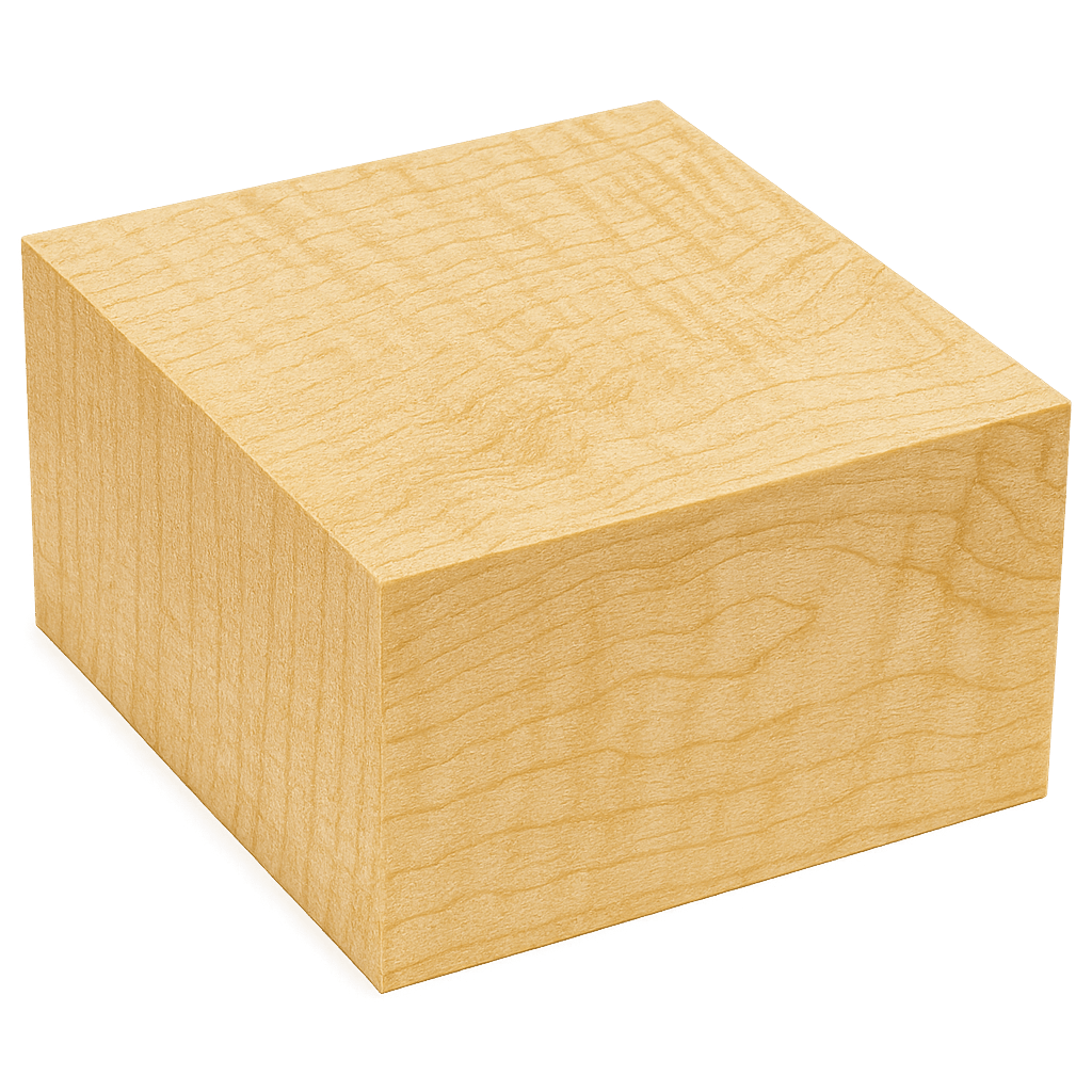 Birdseye Maple Wood Bowl Blank - Kingma Lumber