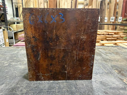 Black Poison Wood Turning Blank - 6" x 6" x 3" - Turning and Bowl Blanks - Kingma Lumber Edmonton