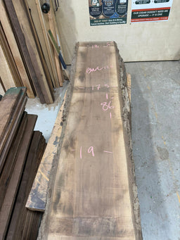 Black Walnut Live Edge Slab Bookmatch BWC120 - Kingma Lumber Edmonton