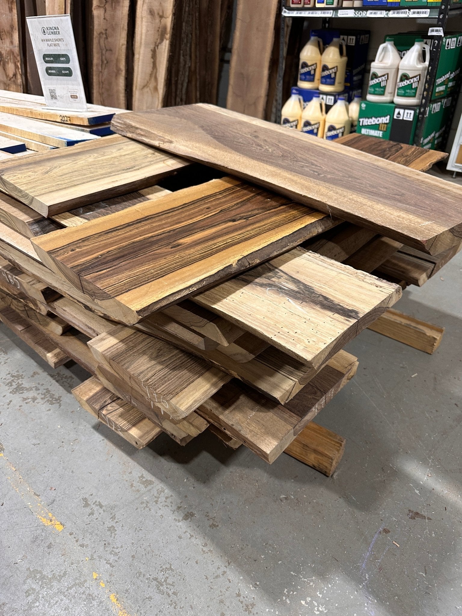 Bocote Live Edge - Kingma Lumber Edmonton