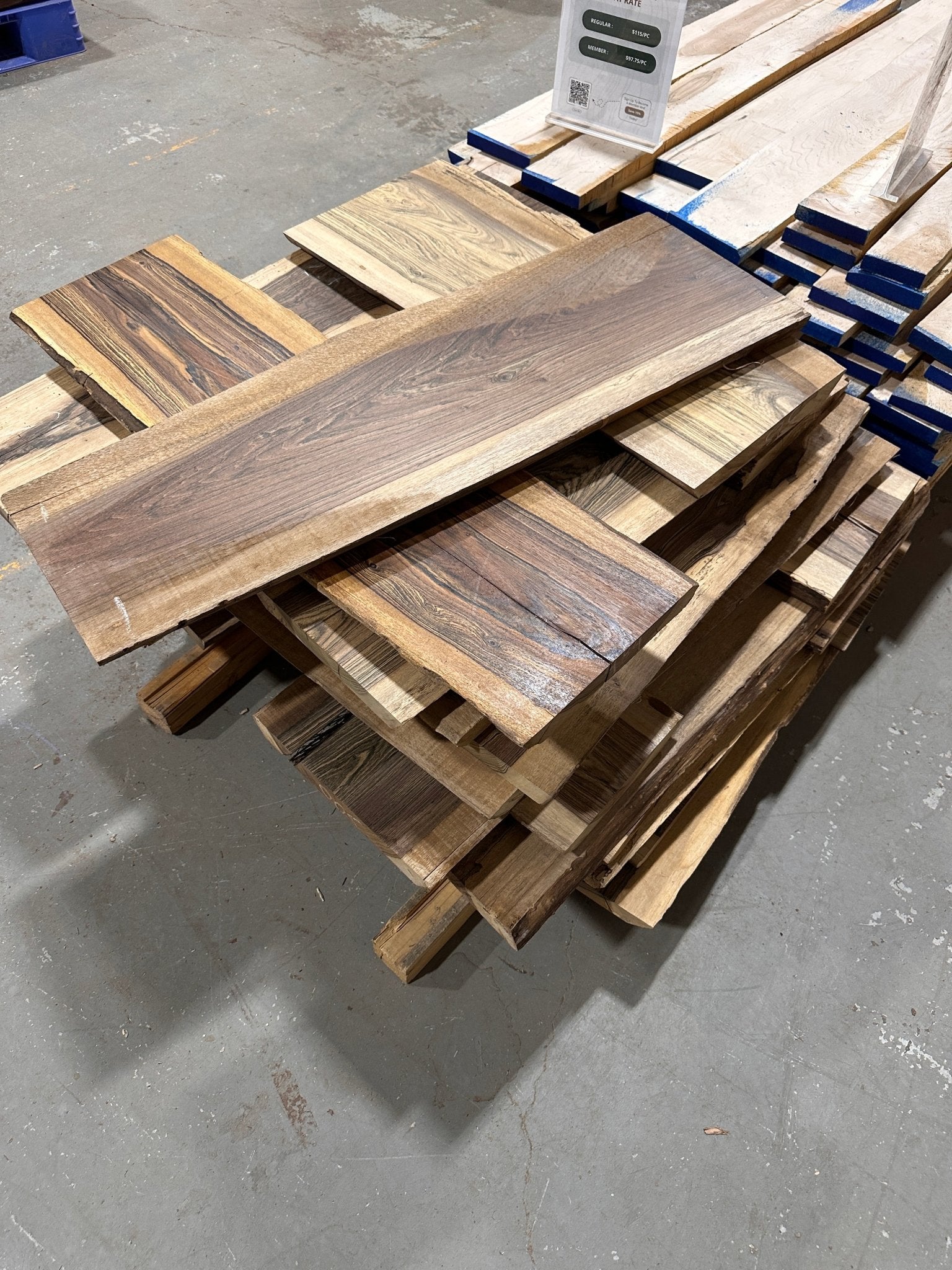 Bocote Live Edge - Kingma Lumber Edmonton