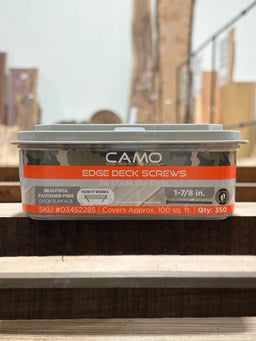 CAMO 1-7/8" Stainless Trimhead with Bit, 350 pcs / 100 sq ft - Kingma Lumber Edmonton