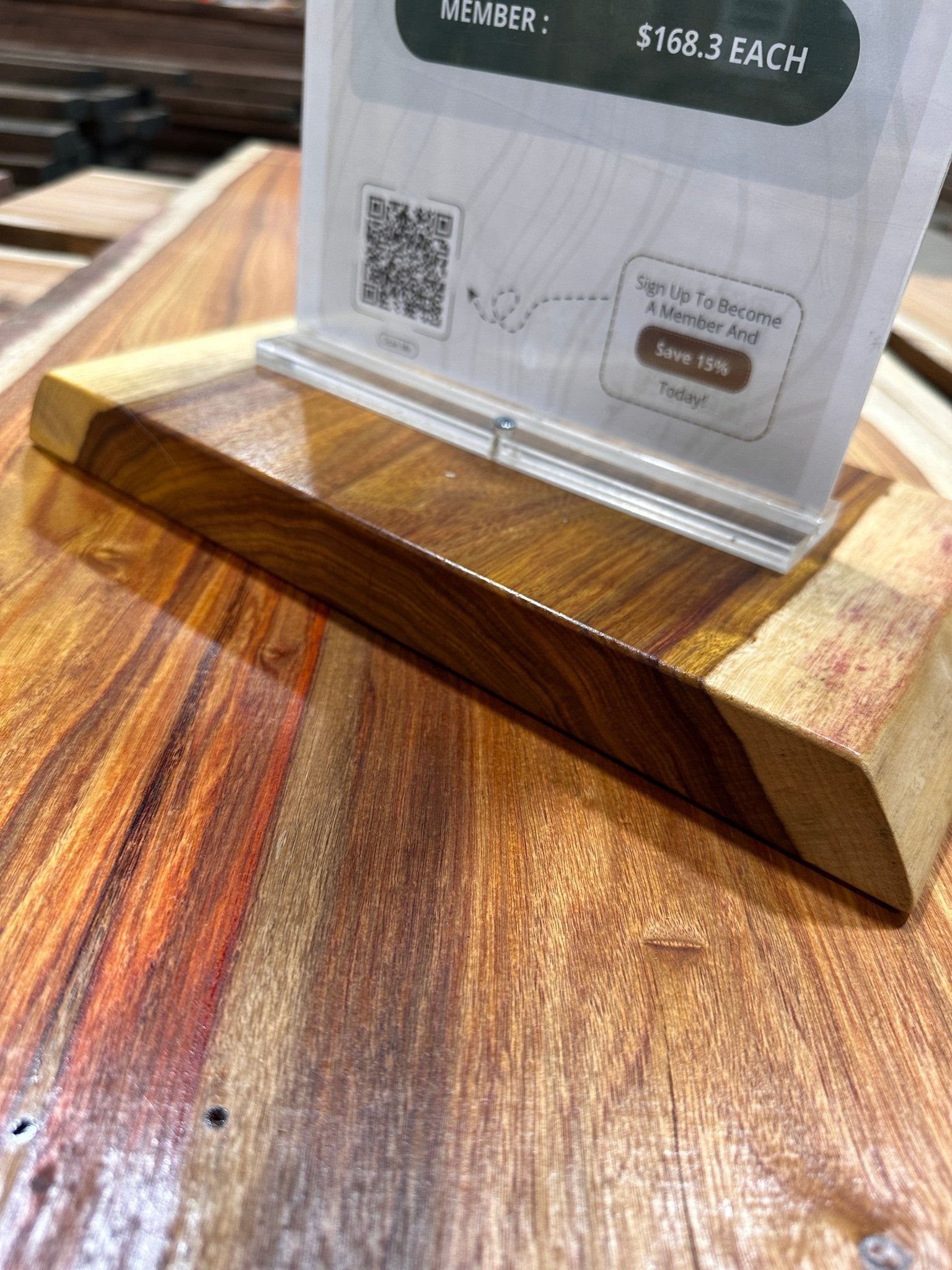 Canary Wood - Cutting Board Blank - Cutting Board Blank - Kingma Lumber Edmonton